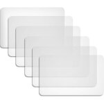 6 pi�ces sets en plastique de table sets de table r�sistant � la chaleur sets de table pour table salle ...