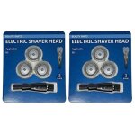 6 pi�ces t�tes de rechange compatibles rasoir �lectrique philips norelco mod�les pt et at s�rie