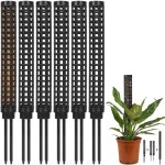 6 pi�ces tuteur plante grimpante, tuteur fibre de coco, tuteur mousse sphaigne, tuteur plante monstera ...