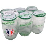 Le pratique - 6 pots à miel ou mutli - usages - 390 ml - ø 63 mm Le pratique - 6 pots à miel ou mutli - usages - 390 ml - ø 63 mm