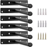 6 unit etagere murale fixation invisible, equerre etagere murale de d'paisseur chafaudage, support ...