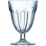 6 verre � pied 21 cl - roman luminarc