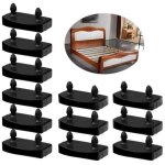 60 pcs embouts lattes pour sommier, capuchons lattes pour sommier capuchons de lattes en plastique pour ...