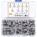 60 pi�ces assortiment de graisseurs, filet�s de graissage, m6 m8 m10 raccords de graisse, raccords filetage ...