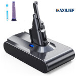 6000mah 21. 6v batterie pour dyson aspirateur sv10 v8 animal +
