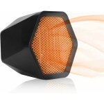 600w ptc mini radiateur soufflant 600w, chauffage d'appoint mobile verticale, thermostat, 2 rglages ...