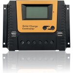 60a contrleur de charge solaire 12v 24v 36v 48v identification automatique, rgulateur charge solaire ...
