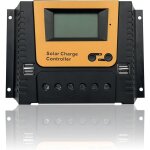 60a contrleur de charge solaire 12v 24v 36v 48v identification automatique, rgulateur charge solaire ...