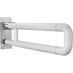 60cm barre d'appui wc, barre de scurit pliable pour toilettes, 300350 kg toilettes barre d'appui de ...