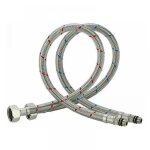 Cyslmuk - 60cm raccordement flexible robinet en acier inoxydable pour eau chaude et froide mitigeur robinet ... Cyslmuk - 60cm raccordement flexible robinet en acier inoxydable pour eau chaude et froide mitigeur robinet ...