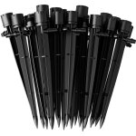 60pcs goutteurs d'eau d'irrigation, 8 trous �metteurs goutte � goutte r�glables irrigation goutte � goutte ...