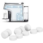 60pcs tablettes de nettoyage de machine � caf� enti�rement automatique agent d�tartrant pour magasin ...