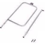 61. 6 x 26. 4cm tube brleur 65032 pour weber q300 series q320, q3000, q3200, acier inoxydable rampe ...