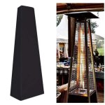 Parkside - 61x53x221cm - tissu oxford - housse parasol chauffant pyramide protection étanche Parkside - 61x53x221cm - tissu oxford - housse parasol chauffant pyramide protection étanche
