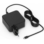 65w usb c chargeur type c alimentation adaptateur pour macbook pro / air, lenovo thinkpad, hp chromebook, ...