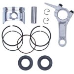 68mm segments de piston bielle joint d'huile de vilebrequin kit pour honda gx160 gx 160 chinois 168f ...