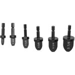 6pcs jeu de dilatateurs de tubes mèche à poignée hexagonale pour tubes accessoires pour climatiseurs 6pcs jeu de dilatateurs de tubes mèche à poignée hexagonale pour tubes accessoires pour climatiseurs