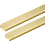 6pcs poign�es laiton bross� poignee de meuble cuisine or - poign�es de placard poign�e de meuble en laiton ...
