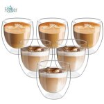 6pcs tasse à expresso à double paroi, tasse a cafe, tasse double paroi, 80ml, tasses à moka, verres thermiques ... 6pcs tasse à expresso à double paroi, tasse a cafe, tasse double paroi, 80ml, tasses à moka, verres thermiques ...