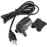 6v 150l h micro pompe  eau submersible sans balais moteur pompe de refroidissement usb gd