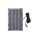 Start - 6w 12v panneau solaire, pour camra de scurit extrieure cellule solaire, avec sortie dc 10ft ...