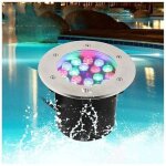 6w spot led encastrable extérieur, rgb projecteur de piscine ip65 Étanche inoxydable lumière souterraine ... 6w spot led encastrable extérieur, rgb projecteur de piscine ip65 Étanche inoxydable lumière souterraine ...