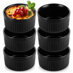 6x plat � gratin allant au four bol ramequin en c�ramique 260 ml