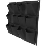 7 / 12 tenture murale plante sac plante sac grandir sac poches plantation sac fleur plantes suspendu ...