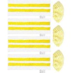 7 accessoires applicable � pour k�rcher sc2 sc3 sc4 sc5 lavettes lingettes nettoyeur vapeur easyfix - ...