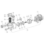 7 - diffuseur ppe pompe swimmey - mod�le: diffuseur pour swimmey sw12 / 15