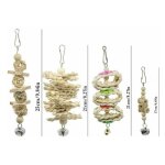 Nazalus - vente chaude - 7 pices  macher jouet perroquet jouet oiseau, adapt aux oiseaux, perroquets, ...