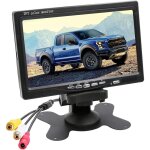 7 pouces �crans de cam�ra de recul, tft - lcd affichage embarqu�, 1024 600 rp, moniteur voiture dc9v ...