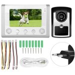 7 pouces filaire tanche interphone vido sonnette ir camra moniteur porte tlphone 110 - 240v prise ...