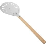 7 pouces pelle pizza perfor�e, spatule pizza, paddle ronde en aluminium anodis� dur, avec r�sistance ...