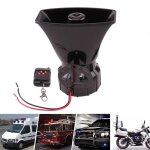 7 sons police sir�ne klaxon sir�ne fort voiture avertissement alarme 12v 100w sans fil sirene voiture ...