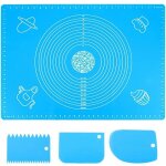 70x50cm tapis de patisserie en silicone, anti - adhésif réutilisable tapis de cuisson avec mesure antidérapant ... 70x50cm tapis de patisserie en silicone, anti - adhésif réutilisable tapis de cuisson avec mesure antidérapant ...