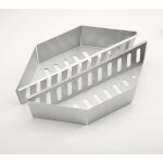 7403 lot de 2 paniers  charbon char - basket pour weber 57 cm kettle grills, briquette panier pour weber ...