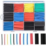 Aiperq - 750pièces gaine thermorétractable 2:1 kit de gaine fil électrique assortiment d'enroulement ... Aiperq - 750pièces gaine thermorétractable 2:1 kit de gaine fil électrique assortiment d'enroulement ...