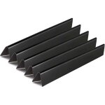 7536 / 7537 57cm plaque chaleur barbecue en acier de porcelaine pour weber spirit e310, e320 (avec boutons ...