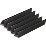 7536 / 7537 57cm plaque chaleur barbecue en acier de porcelaine pour weber spirit e310, e320 (avec boutons ...