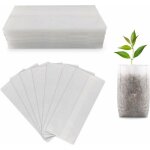 7x9cm lot de 300 sacs biod�gradables non tiss�s pour p�pini�re - sacs de croissance pour plantes, fleurs, ...