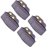 8. 2x6. 5cm 4 ensembles lve - couvercle de toilette sige de toilette de salle de bain boulons de sige ...