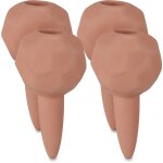 8 boules d'arrosage en terre cuite,  6 cm, cramique, arrosage dos pour plantes en pot