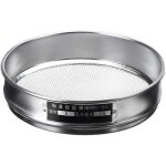 8 mesh tamis farine inox tamis jardin tamis cuisine patisserie 2. 5mm diam�tre 20cm, profondeur 5cm