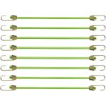 8 mini tendeurs �lastiques de 25 cm avec crochets, robustes pour camping, transport et b�ches