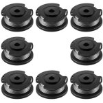 8 paquet f016800569 bobine de rechange pour coupe - bordures pour bosch easygrasscut 23, 26, 18, 18 - ...