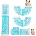 8 pcs jouet de tunnel de tube de hamster de 5. 5 cm de diam�tre, jouet de tunnel de connexion de hamster ...