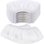 8 pcs nettoyage � la vapeur en microfibre lingette balai vapeur karcher bonnette microfibre chiffon pour ...