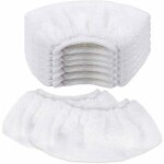 8 pcs nettoyage � la vapeur en microfibre lingette balai vapeur karcher bonnette microfibre chiffon pour ...