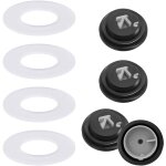 8 pices 4 membrane pour robinet flotteur siamp 4 rondelle de soupape de chasse flotteur chasse d'eau ...